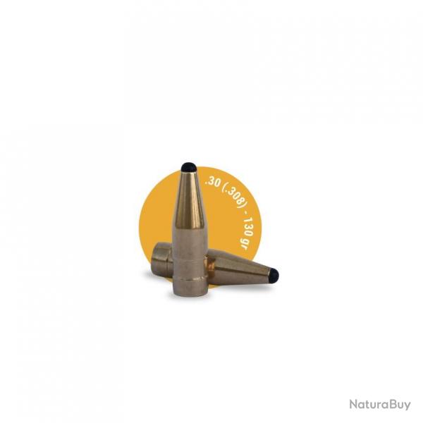Ogives sans plomb fox classic hunter .30 (.308) 130 GR - 50 pices