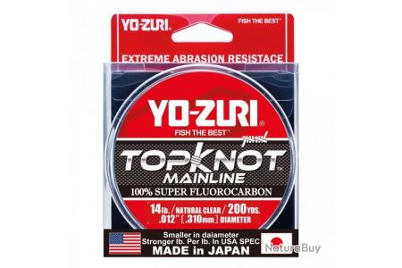 Yo-Zuri Topknot Leader Clear | 80lb