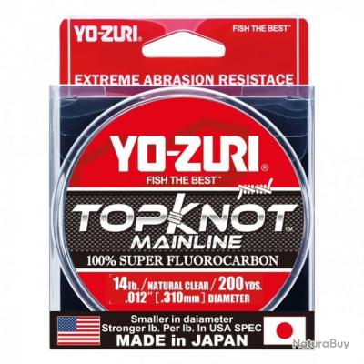 Yo-Zuri Topknot Leader Clear | 40lb