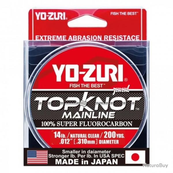 Fluorocarbon Yo-Zuri Topknot Mainline - 182 M 31/100-6,3KG
