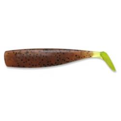Leurre Lunker City Shaker 3" 8cm PUMPKINSEED CHARTREUSE TAIL