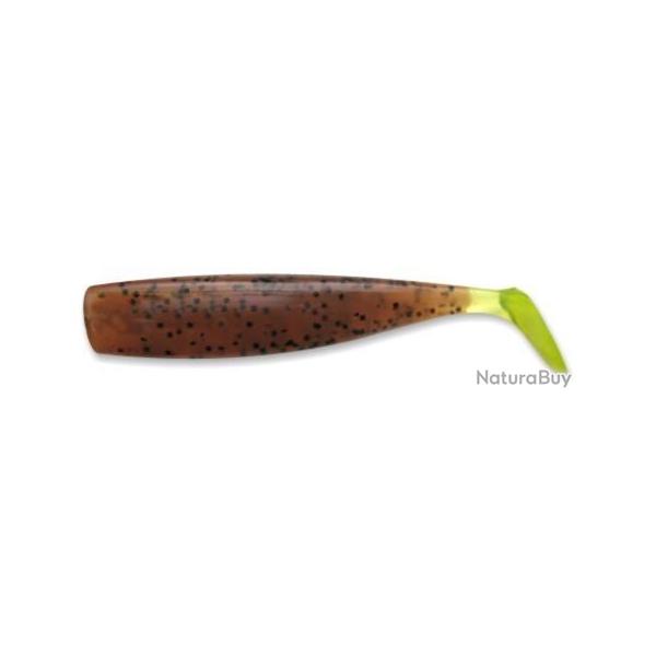 Leurre Lunker City Shaker 3" 8cm PUMPKINSEED CHARTREUSE TAIL
