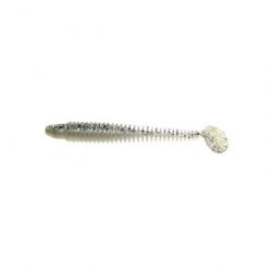 Leurre Lunker City Swimming Ribster 4" - 10cm ICE SHAD