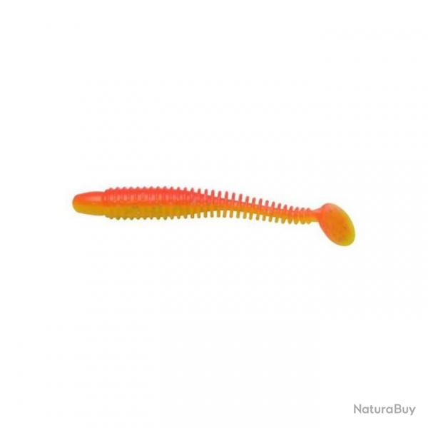 Leurre Lunker City Swimming Ribster 4" - 10cm ATOMIC CHICKEN