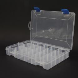 Boite Plastique Scratch Tackle - 10 Cases (27x19x4.3cm)