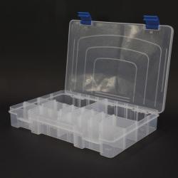 Boite Plastique Scratch Tackle - 12 Cases (28x19.5x4.5cm)