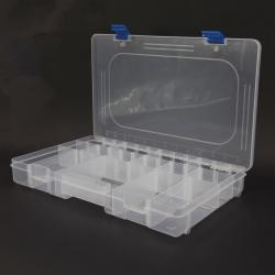 Boite Plastique Scratch Tackle - 15 Cases (36x22.5x5cm)