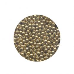 1000 Perles Flashmer Gold Dorees - 5mm