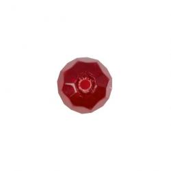 12 Perles Scratch Tackle Glass Bead - 8 Mm ROUGE