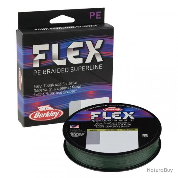 Tresse Berkley Flex Braid 275m Moss Green 0,14mm 6,7kg