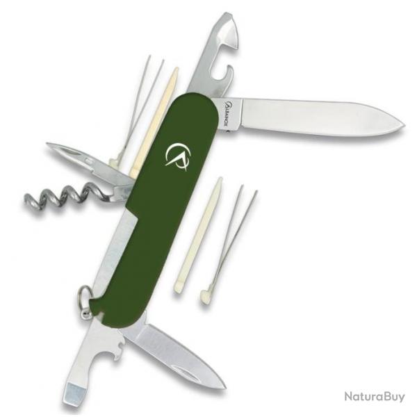 Couteau professionnel 9 usages Albainox Vert