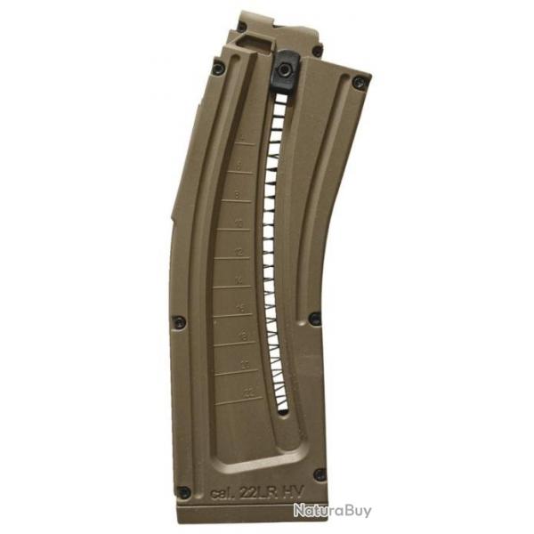 Chargeur 22 coups pour carabine ISSC MK22 tan