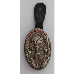 Ancien insigne Unigarde - Sécurité Gardiennage - Très insigne métal