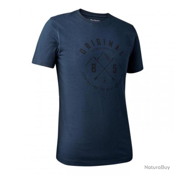 T-shirt Nolan Bleu Deerhunter