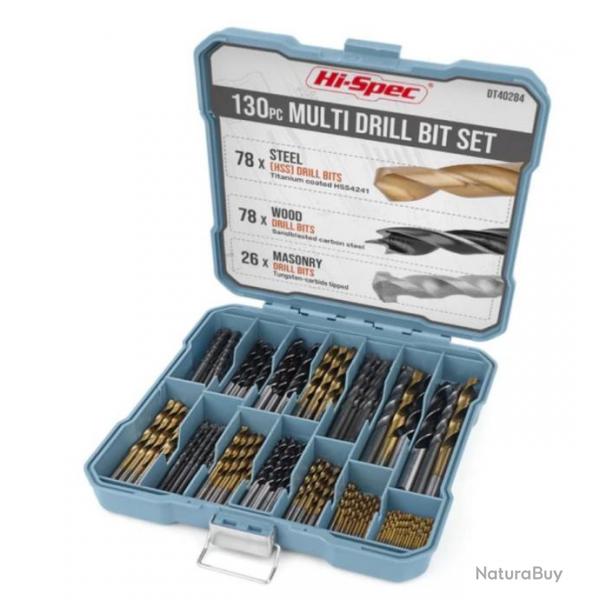 Coffret de 130 forts bois, mtal, bton......