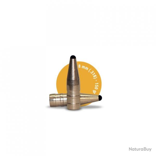 Ogives sans plomb fox classic hunter 8 MM (.318) 150 GR - 50 pices