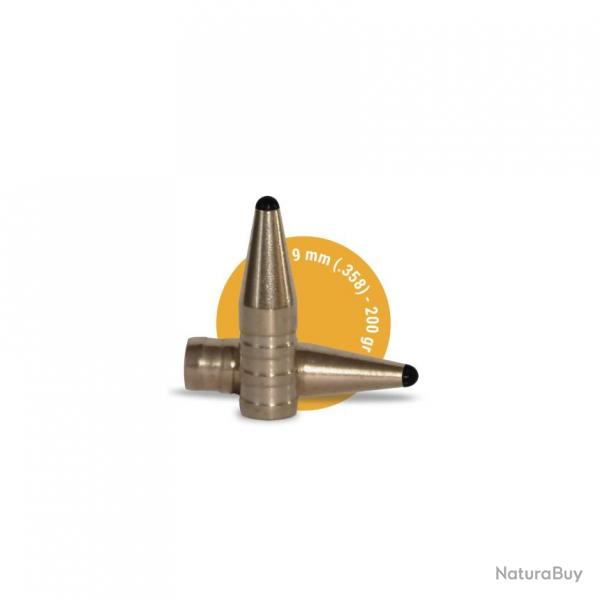 Ogives sans plomb fox classic hunter 9 MM (.358) 200 GR - 50 pices
