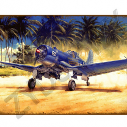 Affiche, poster vintage d'avion rétro pour décoration, taille 20x30cm modèle 4
