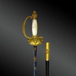 épée D'officier De Luxe France, Période Second Empire