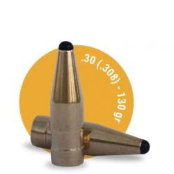 Ogives sans plombs cal.30 (.308) 130 grains FOX BULLETS HUNTER