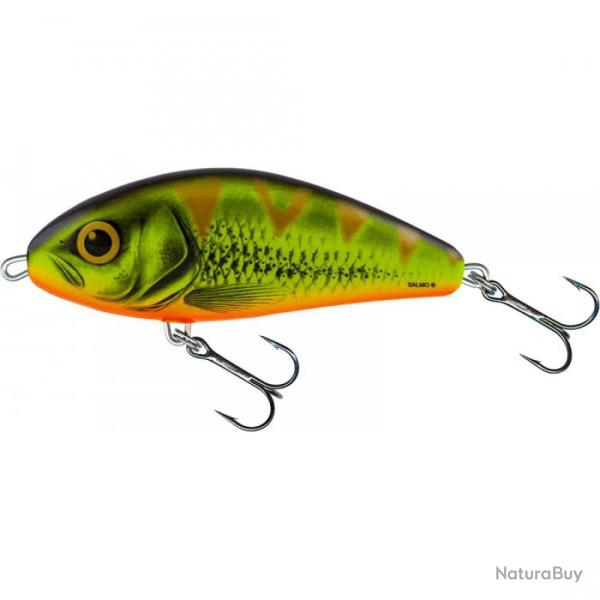 Poisson Nageur Salmo Fatso 14cm F14S Mat Tiger