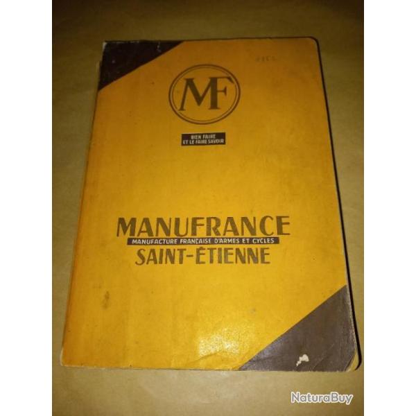 Catalogue manufrance 1962