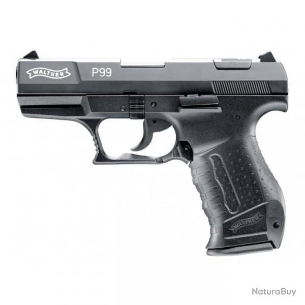 WALTHER - Pistolet P99 CAL 9 MM PAK - BLACK