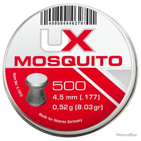 UMAREX - Plombs Plats MOSQUITO C4.5 (x500)