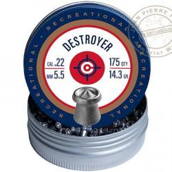 Plombs Crosman Destroyer expansifs 5,5 mm