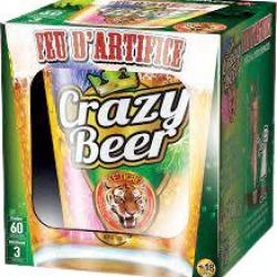 1X Feu d'artifice - Crazy Beer - 1 minutes d'effet lumineux