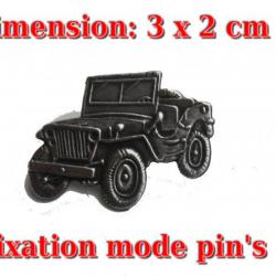 Insigne JEEP fixation mode pin's