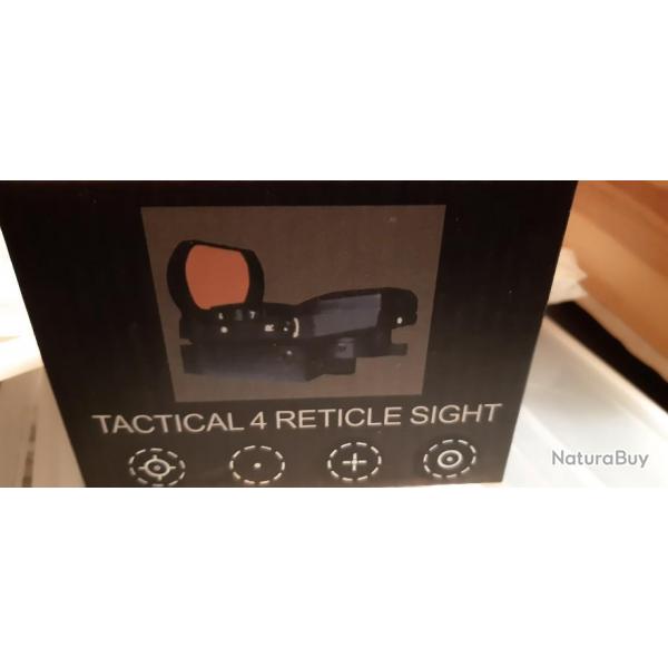 Point rouge tactical 4 rticules