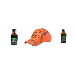 Wahoo - Attractant VITEX Goudliq 500g + Blackvit 500g + Casquette Sauer camo orange