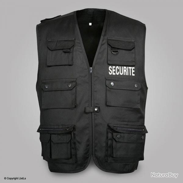 Gilet Reporter multipoches sigl SECURITE