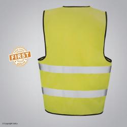 Gilet fluo FIRST EN20471 JAUNE 2XL/3XL