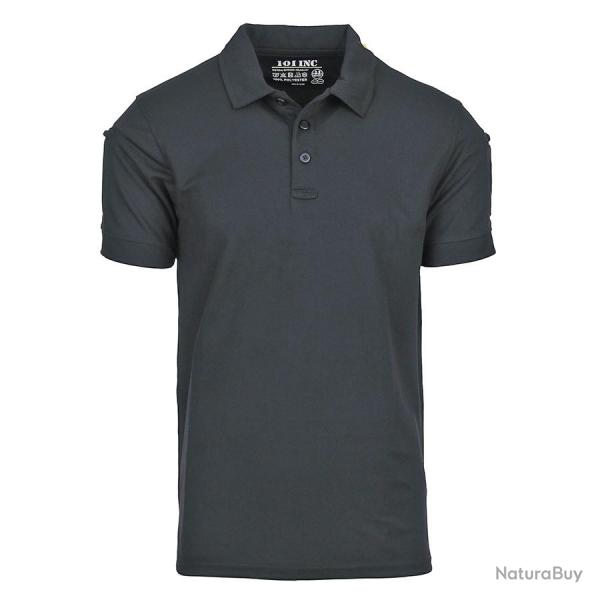 Polo tactique manches courtes 101 INC NOIR