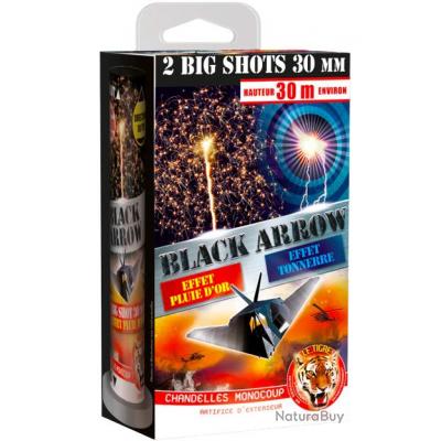 Black Arrow X2- Chandelle monocoup - Mortier Le tigre - Artifice