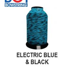 BCY - Fil pour cordes 8125G 1/4 Lbs ELECTRIC BLUE & BLACK