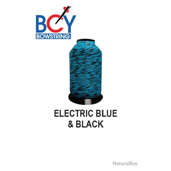 BCY - Fil pour cordes 8125G 1/4 Lbs ELECTRIC BLUE & BLACK