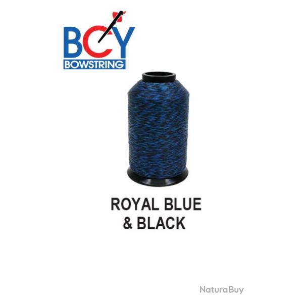 BCY - Fil pour cordes 8125G 1/4 Lbs ROYAL BLUE & BLACK