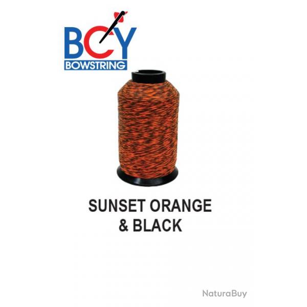 BCY - Fil pour cordes 8125G 1/4 Lbs SUNSET ORANGE & BLACK