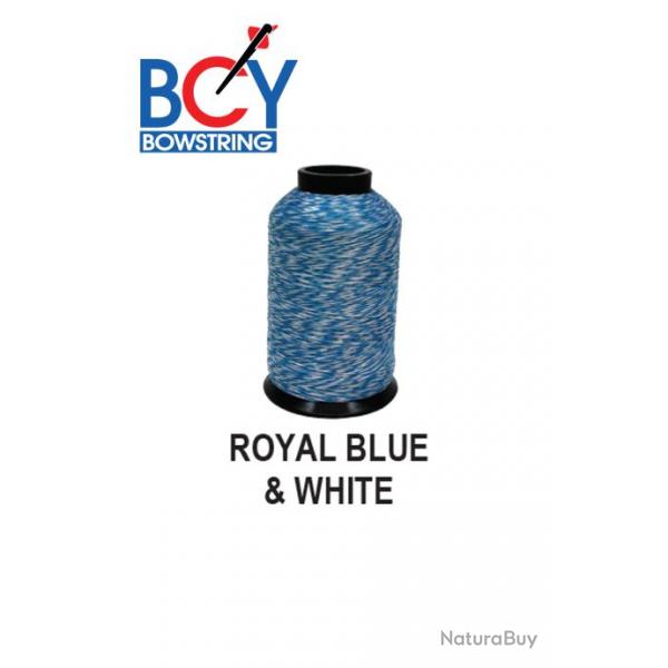 BCY - Fil pour cordes 8125G 1/4 Lbs ROYAL BLUE & WHITE