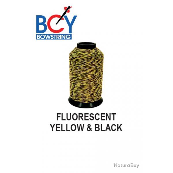 BCY - Fil pour cordes 8125G 1/4 Lbs YELLOW & BLACK