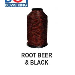 BCY - Fil pour cordes 8125G 1/4 Lbs ROOT BEER & BLACK