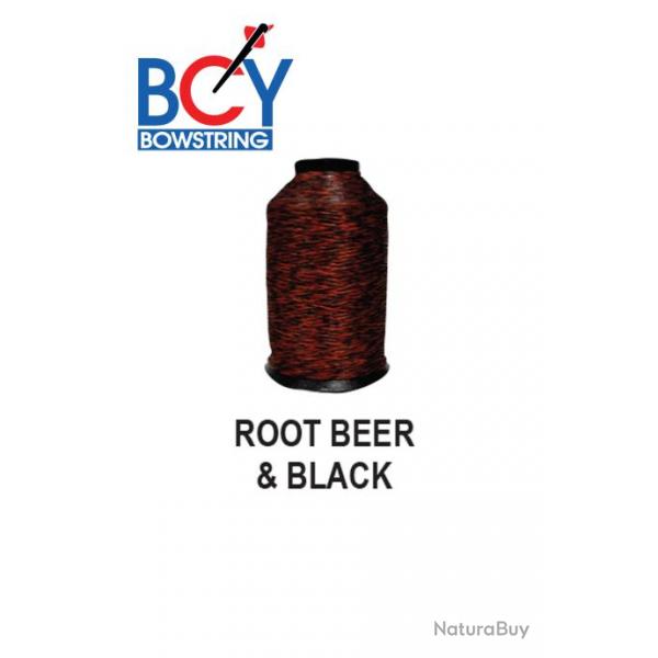 BCY - Fil pour cordes 8125G 1/4 Lbs ROOT BEER & BLACK