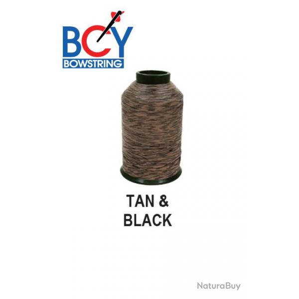 BCY - Fil pour cordes 8125G 1/4 Lbs TAN & BLACK