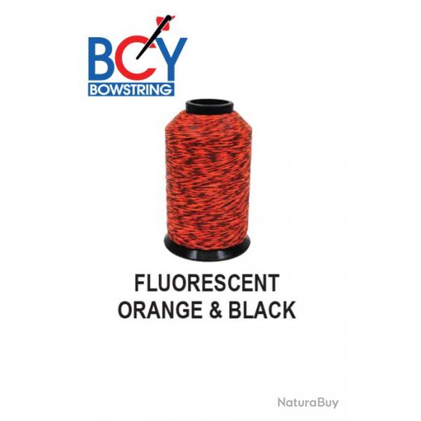 BCY - Fil pour cordes 8125G 1/4 Lbs FLUO ORANGE & BLACK