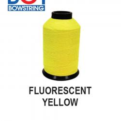 BCY - Fil pour cordes B55 DACRON 1/4 Lbs FLUO YELLOW