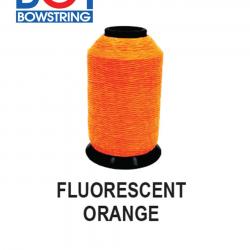 BCY - Fil pour cordes B55 DACRON 1/4 Lbs FLUO ORANGE