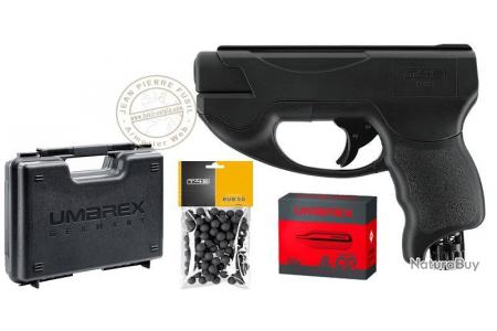 Pack pistolet CO2 à balles de caoutchouc T4E TP 50 Compact - Cal.50 (11  Joules max) - Armes à balles caoutchouc de catégorie D (10320181)